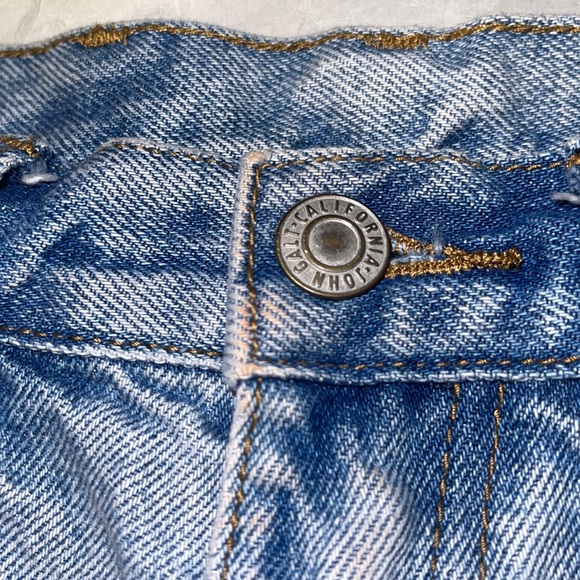 Brandy Melville high waisted Shorts | John Galt Cuffed Jean Shorts Small - Picture 10 of 11